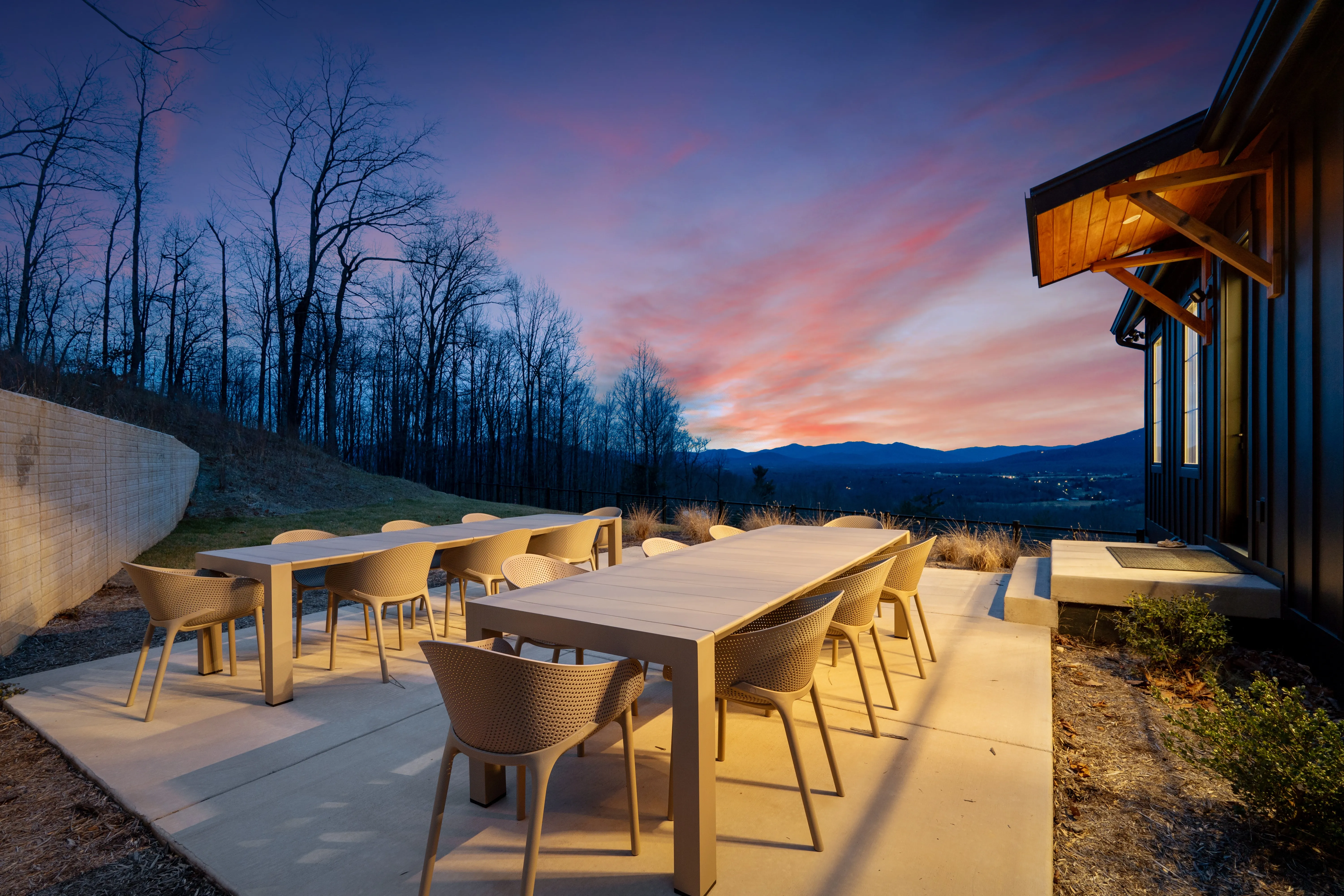 Sunrise Overlook Moonrise Cliffside