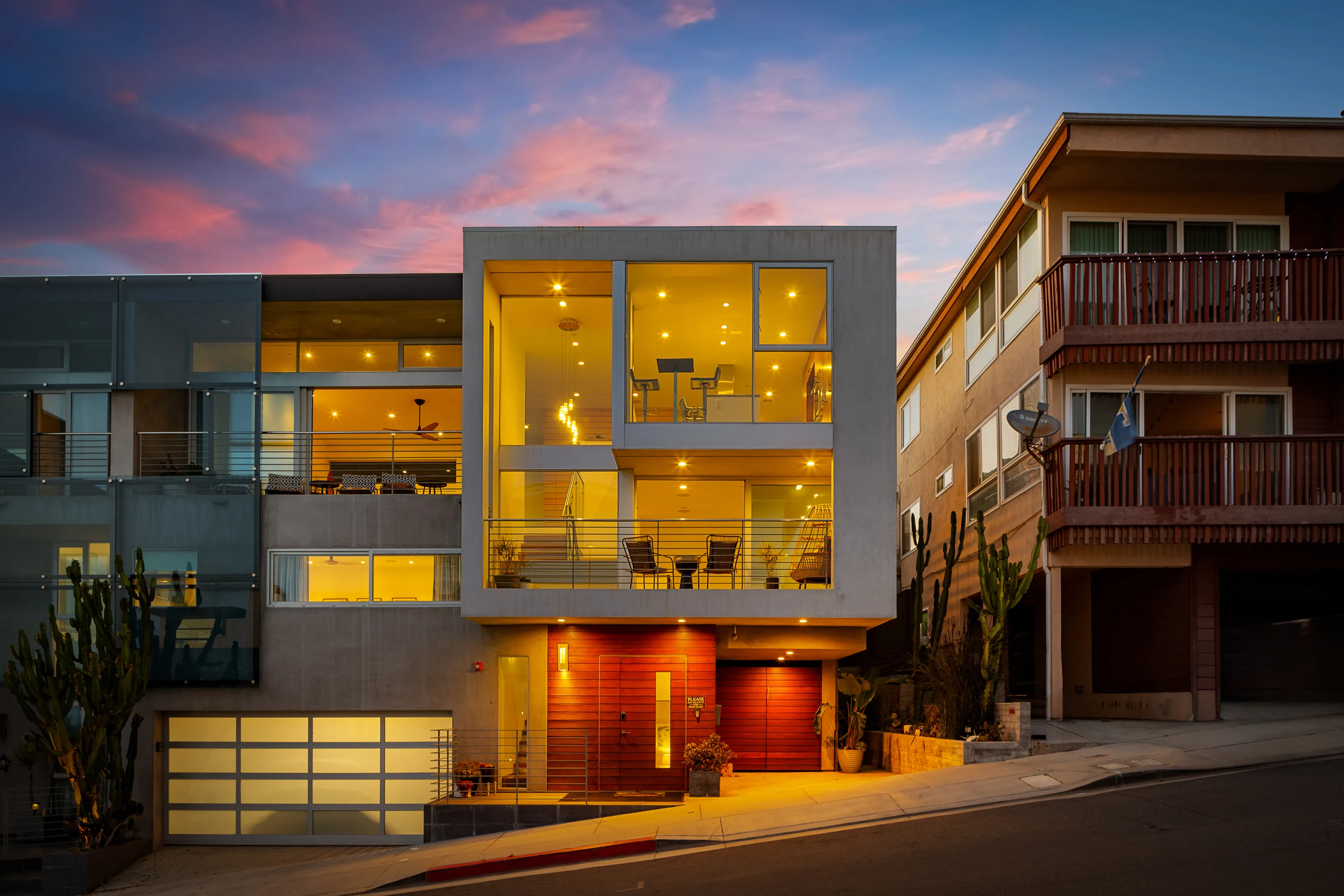 Loft Landing Sunset Bluestone