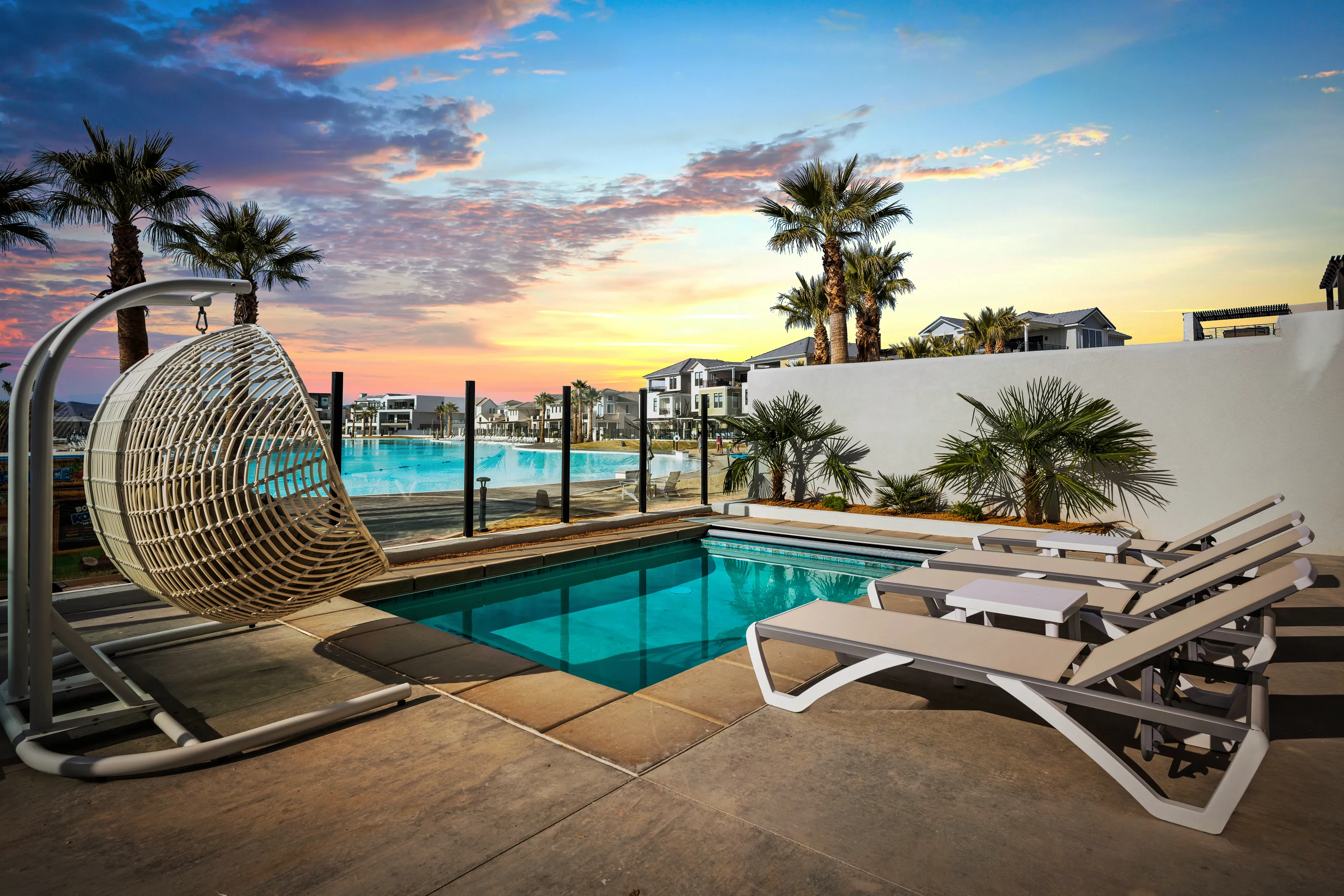 Cascade Eagle Oasis Sunset