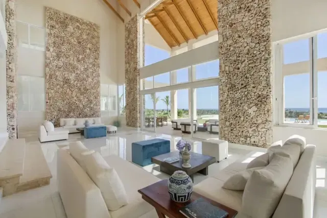 Modern Sunrise Coral Coastal