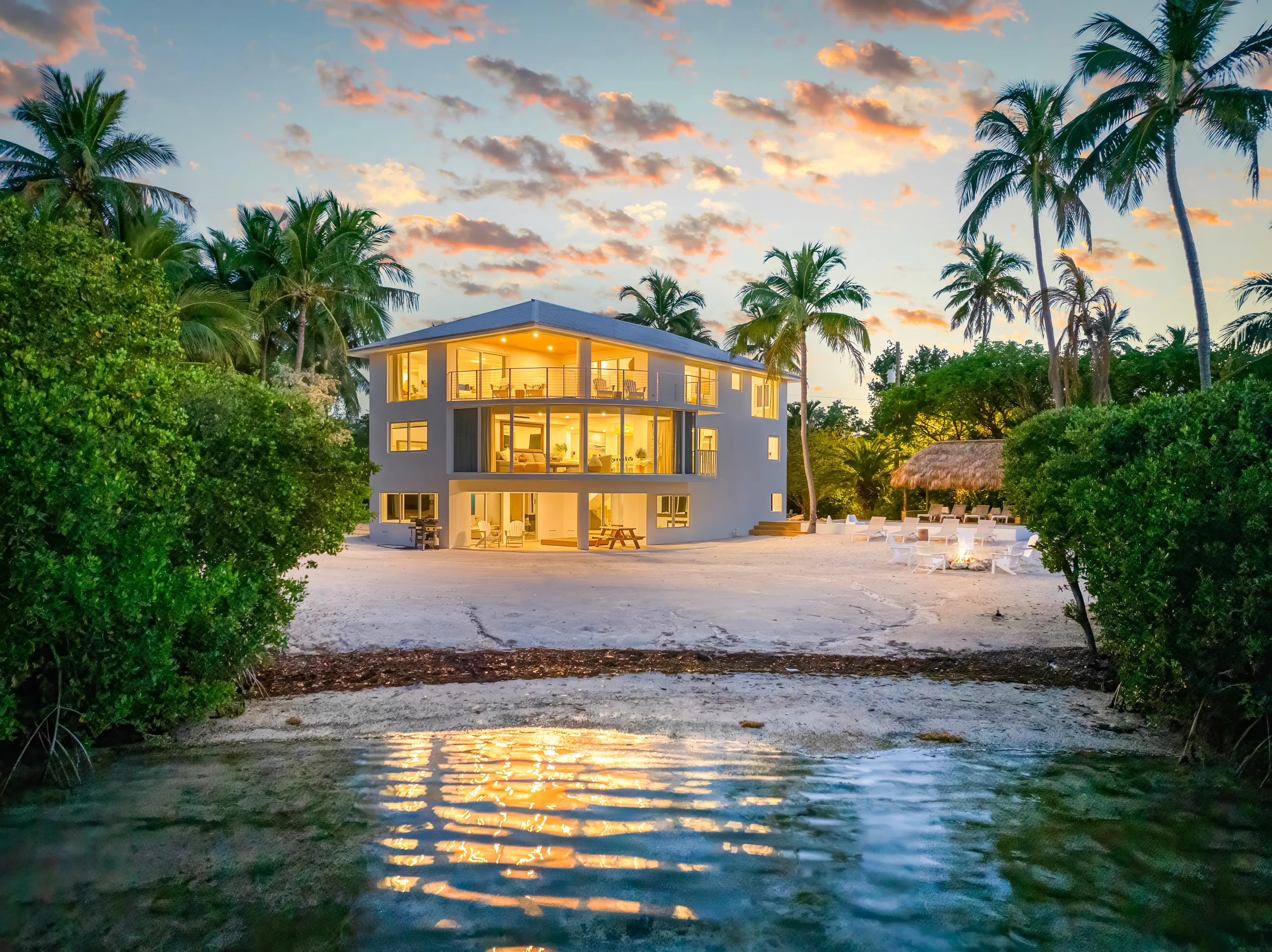 Timber Oceanfront Sunset