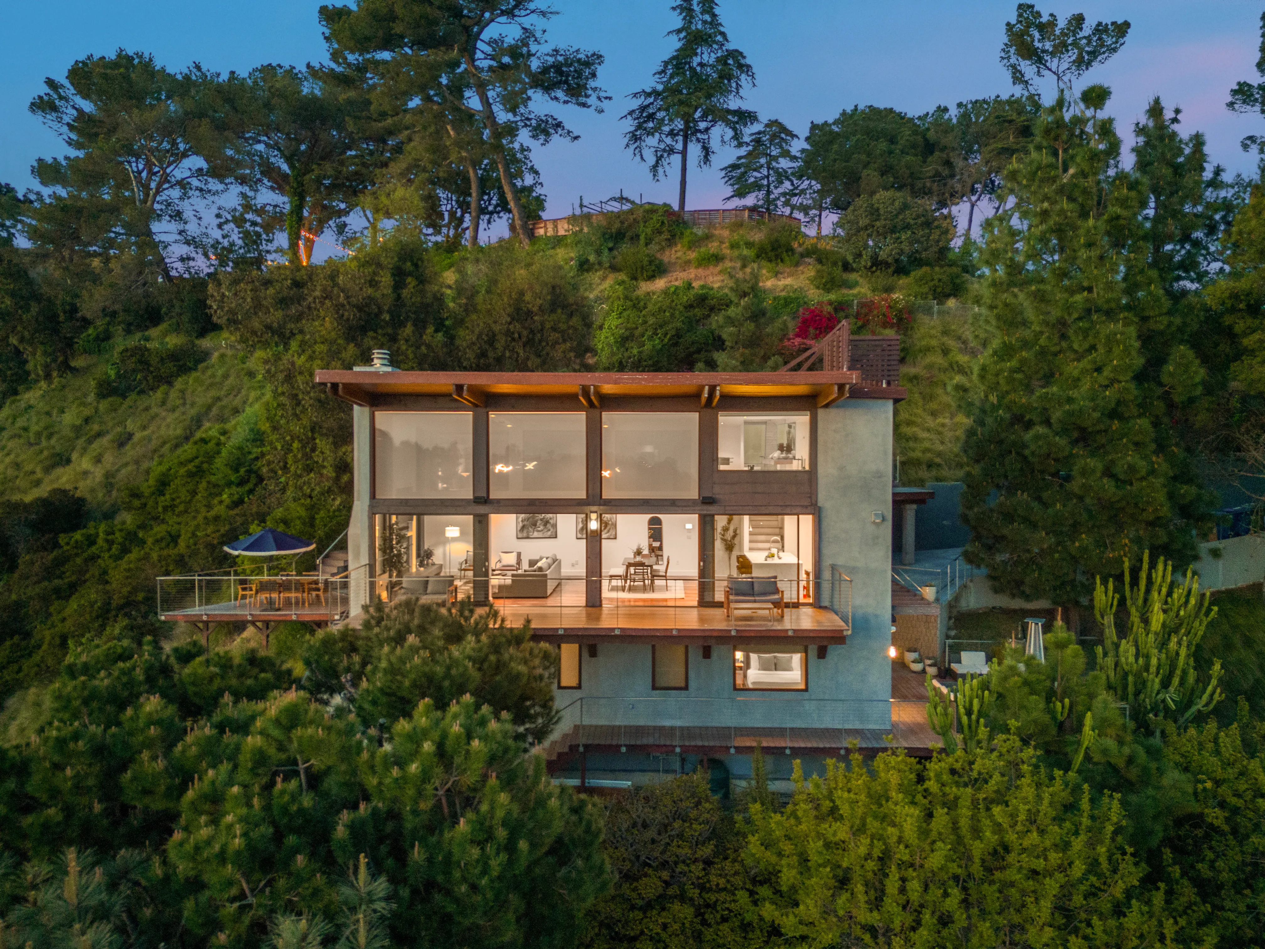 Timber Oceanfront Sunset