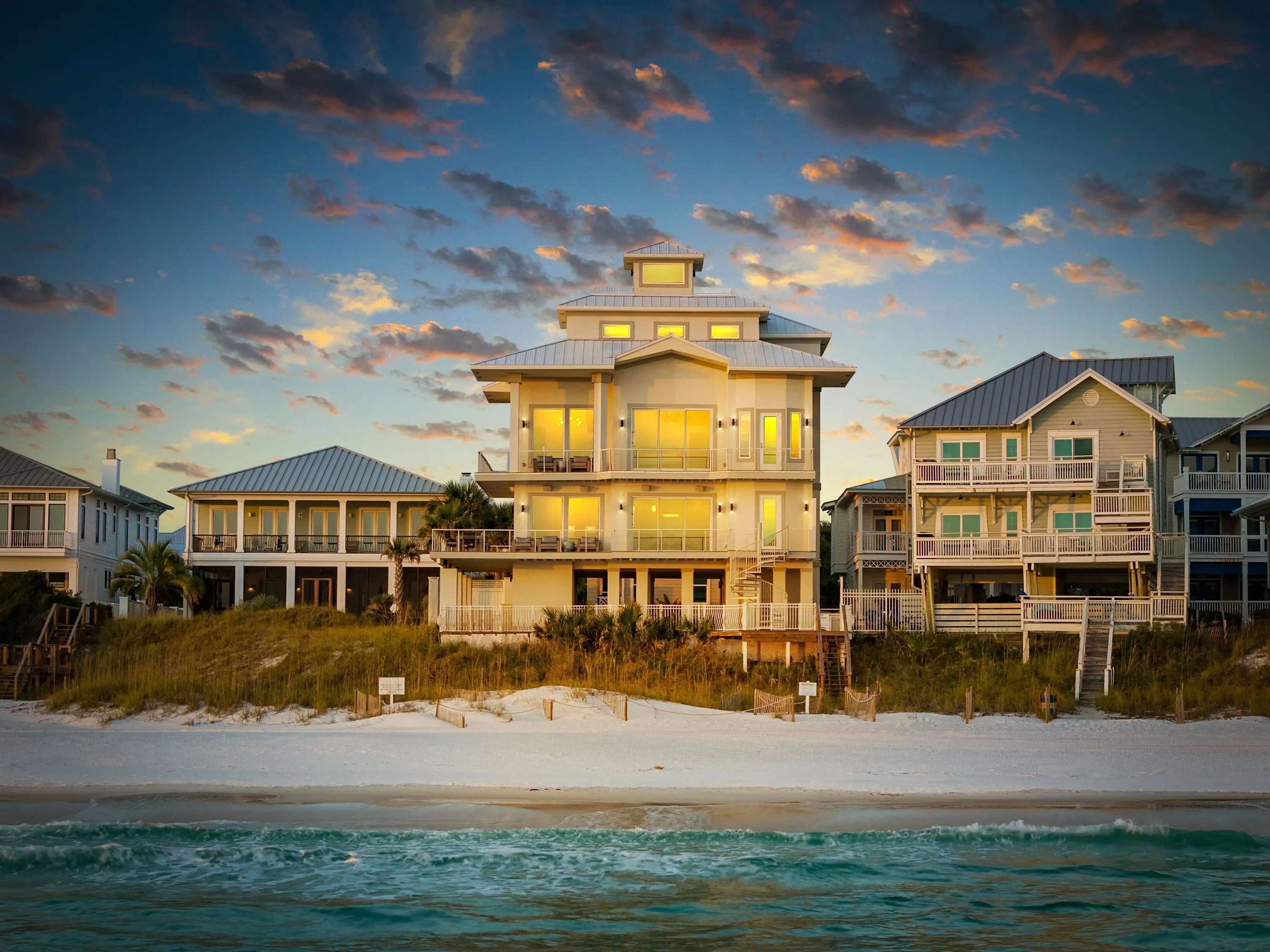 Huge Beachfront Home with Pool, Hot Tub, Elevator
