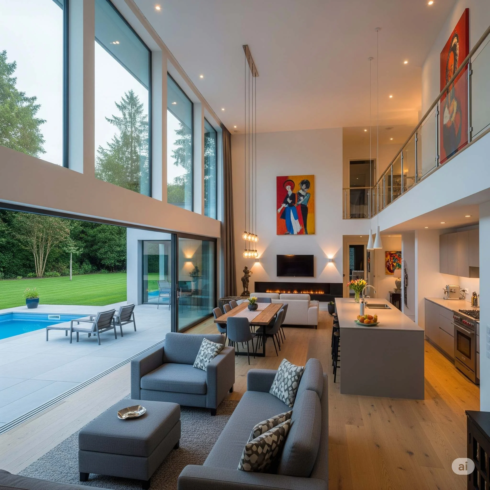 Beautiful villa somewhere in the mountains - Image 5