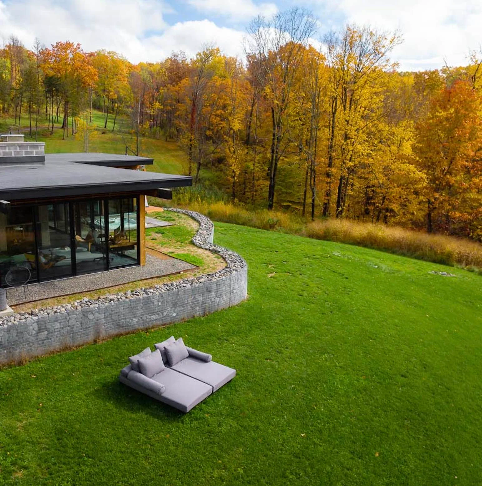 Modern Glass House with Pool and Catskill views - Image 5