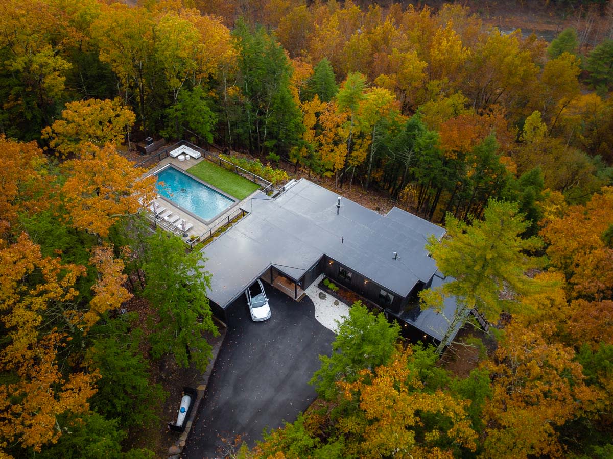 Modern Paradise with Pool across 8 Secluded Acres - Image 1